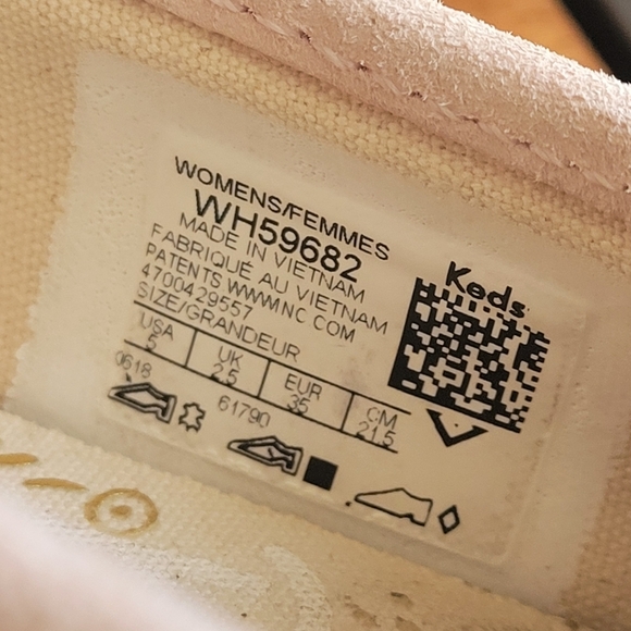 Keds x Rifle Paper Co Pink Floral Platform Slip On Sneaker Shoes Women's Size 5 - Picture 4 of 10